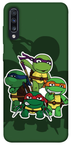 Чехол itsPrint Green turtles для Samsung Galaxy A70 (A705F)