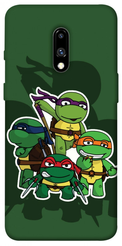 Чехол itsPrint Green turtles для OnePlus 7, детские, купить оптом с доставкой