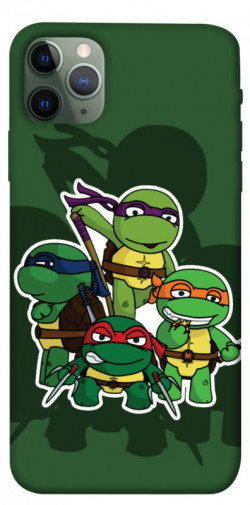 Чехол itsPrint Green turtles для Apple iPhone 11 Pro Max (6.5")