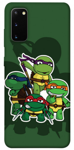 Чохол itsPrint Green turtles для Samsung Galaxy S20