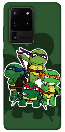 Чехол itsPrint Green turtles для Samsung Galaxy S20 Ultra