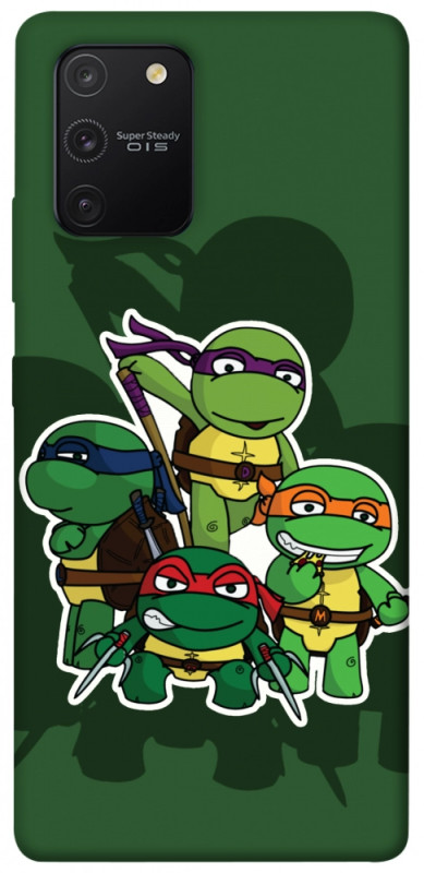 Чехол itsPrint Green turtles для Samsung Galaxy S10 Lite, детские, купить оптом с доставкой