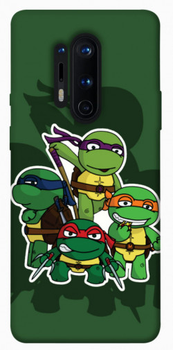 Чехол itsPrint Green turtles для OnePlus 8 Pro