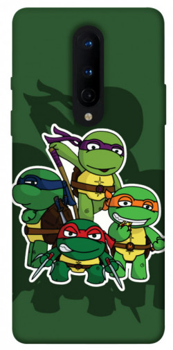 Чохол itsPrint Green turtles для OnePlus 8