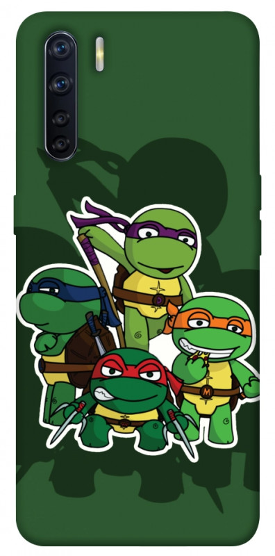 Чехол itsPrint Green turtles для Oppo A91, детские, купить оптом с доставкой