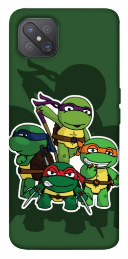 Чехол itsPrint Green turtles для Oppo A92s