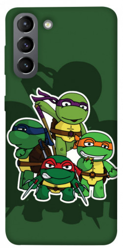 Чехол itsPrint Green turtles для Samsung Galaxy S21