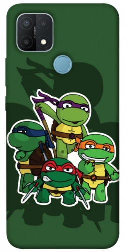 Чехол itsPrint Green turtles для Oppo A15s / A15