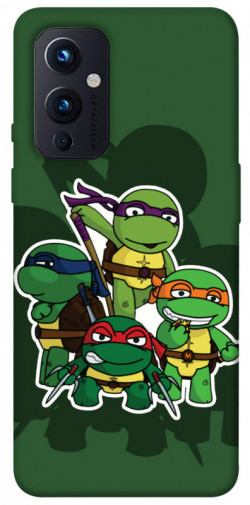 Чохол itsPrint Green turtles для OnePlus 9