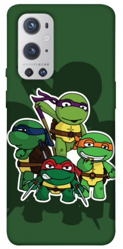 Чехол itsPrint Green turtles для OnePlus 9 Pro