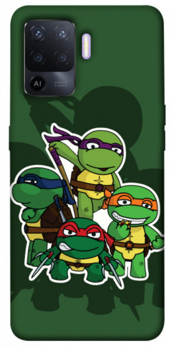 Чохол itsPrint Green turtles для Oppo A94