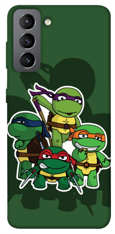 Чехол itsPrint Green turtles для Samsung Galaxy S21 FE, детские, купить оптом с доставкой