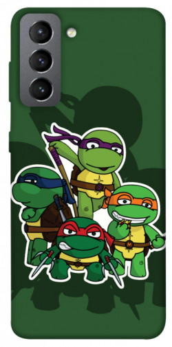 Чехол itsPrint Green turtles для Samsung Galaxy S21 FE