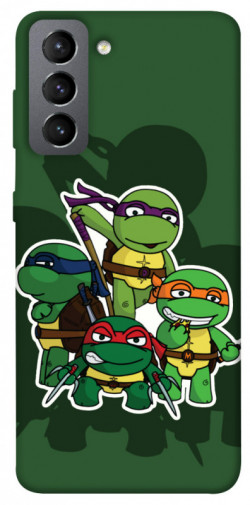 Чехол itsPrint Green turtles для Samsung Galaxy S21 FE