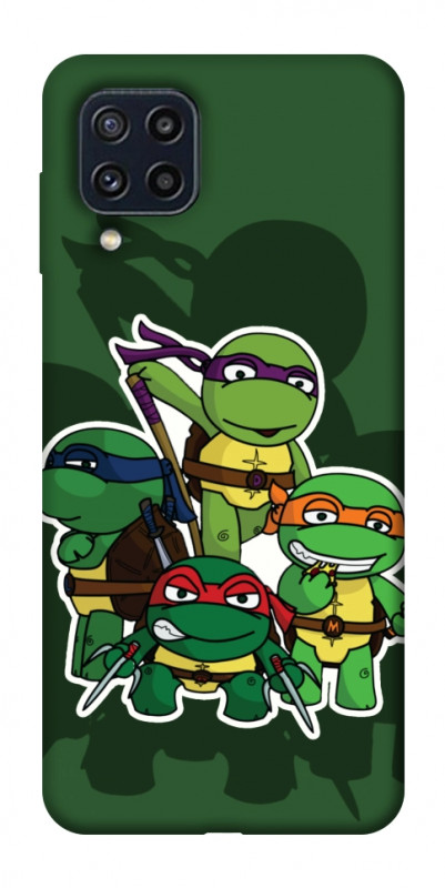 Чохол itsPrint Green turtles для Samsung Galaxy M32, дитячі, купити оптом з доставкою