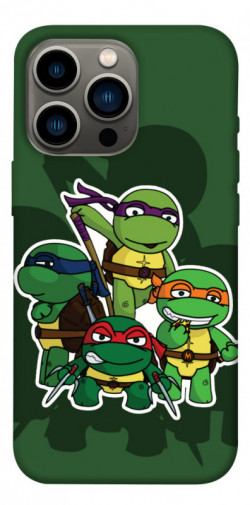 Чехол itsPrint Green turtles для Apple iPhone 13 Pro (6.1")