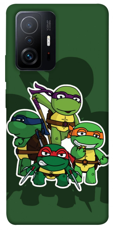 Чехол itsPrint Green turtles для Xiaomi 11T / 11T Pro, детские, купить оптом с доставкой