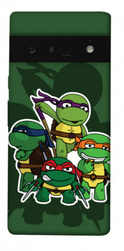 Чехол itsPrint Green turtles для Google Pixel 6 Pro