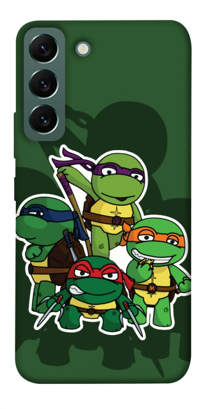 Чехол itsPrint Green turtles для Samsung Galaxy S22, детские, купить оптом с доставкой