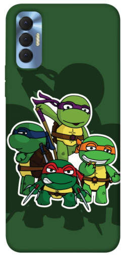Чехол itsPrint Green turtles для TECNO Spark 8P