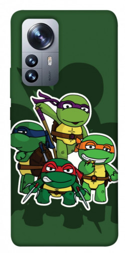 Чехол itsPrint Green turtles для Xiaomi 12 / 12X