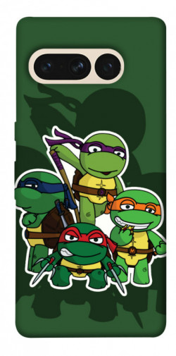 Чехол itsPrint Green turtles для Google Pixel 7 Pro