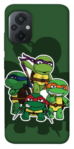 Чехол itsPrint Green turtles для Xiaomi Poco M5
