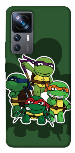 Чохол itsPrint Green turtles для Xiaomi 12T / 12T Pro