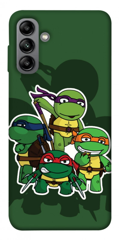 Чехол itsPrint Green turtles для Samsung Galaxy A04s, детские, купить оптом с доставкой