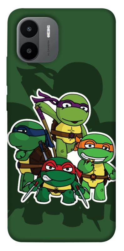 Чехол itsPrint Green turtles для Xiaomi Redmi A1+ / A2+, детские, купить оптом с доставкой