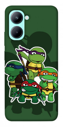 Чохол itsPrint Green turtles для Realme C33