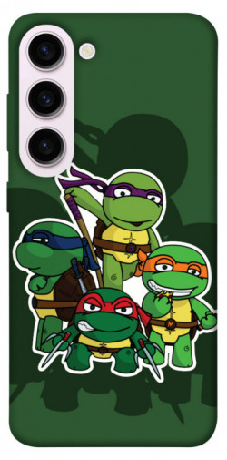 Чохол itsPrint Green turtles для Samsung Galaxy S23+