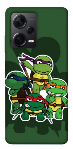 Чехол itsPrint Green turtles для Xiaomi Redmi Note 12 Pro+ 5G