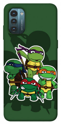 Чохол itsPrint Green turtles для Nokia G21