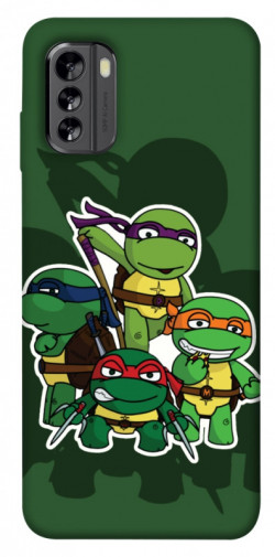 Чехол itsPrint Green turtles для Nokia G60