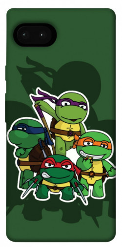 Чехол itsPrint Green turtles для Google Pixel 7a