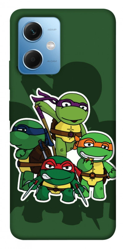 Чехол itsPrint Green turtles для Xiaomi Redmi Note 12 5G, детские, купить оптом с доставкой