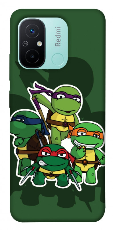 Чехол itsPrint Green turtles для Xiaomi Redmi 12C, детские, купить оптом с доставкой