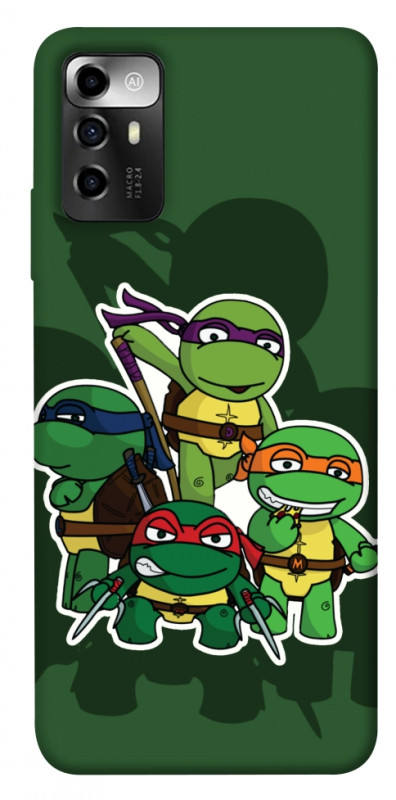 Чехол itsPrint Green turtles для ZTE Blade A72, детские, купить оптом с доставкой
