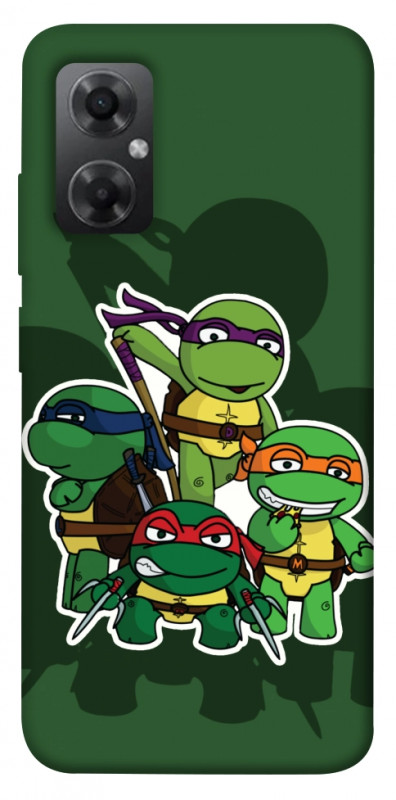 Чехол itsPrint Green turtles для Xiaomi Redmi Note 11R, детские, купить оптом с доставкой