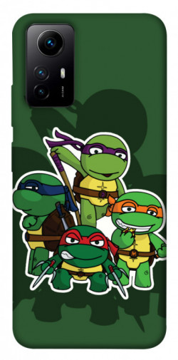 Чохол itsPrint Green turtles для Xiaomi Redmi Note 12S