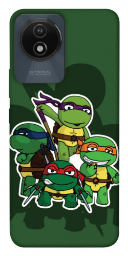 Чехол itsPrint Green turtles для Vivo Y02