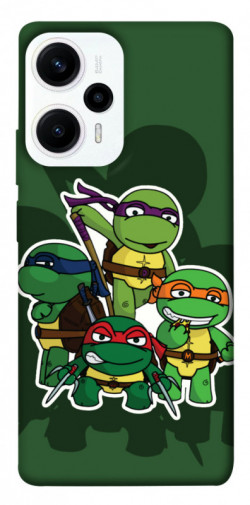 Чехол itsPrint Green turtles для Xiaomi Poco F5 Pro