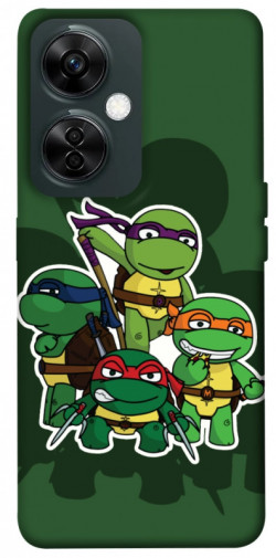 Чехол itsPrint Green turtles для OnePlus Nord CE 3 Lite