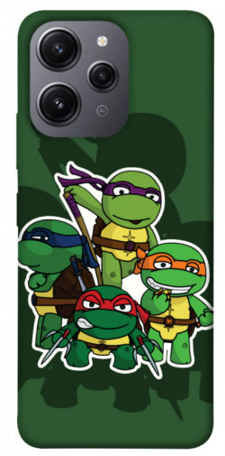 Чехол itsPrint Green turtles для Xiaomi Redmi 12