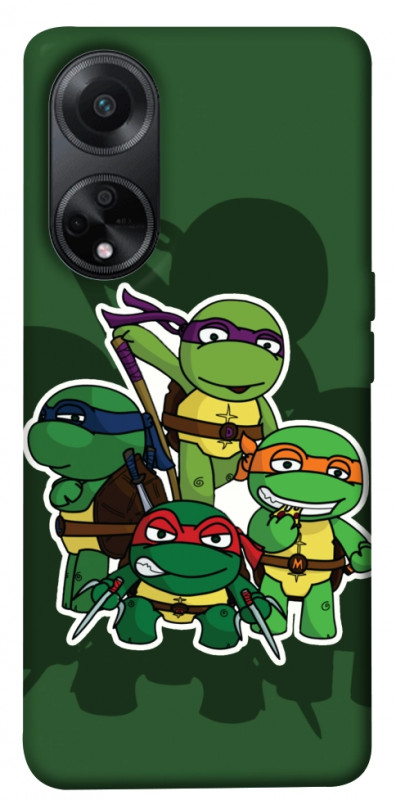 Чехол itsPrint Green turtles для Oppo A98, детские, купить оптом с доставкой