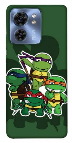 Чехол itsPrint Green turtles для Motorola Edge 40