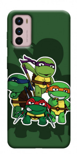 Чехол itsPrint Green turtles для Motorola Moto G42