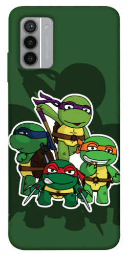 Чохол itsPrint Green turtles для Nokia G42