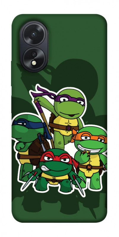 Чехол itsPrint Green turtles для Oppo A38, детские, купить оптом с доставкой